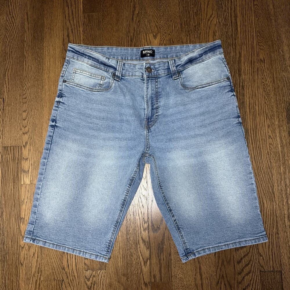 Buffalo David Bitton Slim Straight Mens Jean Shorts - W 36